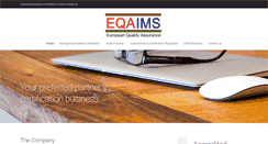 Desktop Screenshot of eqaims.com